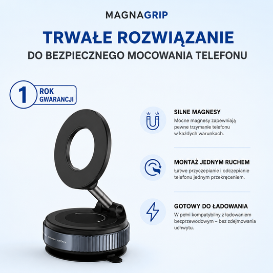 MagnaGrip Uchwyt Samochodowy na Telefon